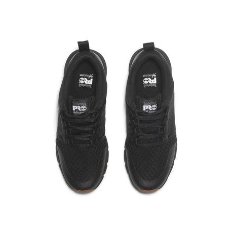 Timberland Pro Radius Soft-Toe Shoe Black Front-upper View