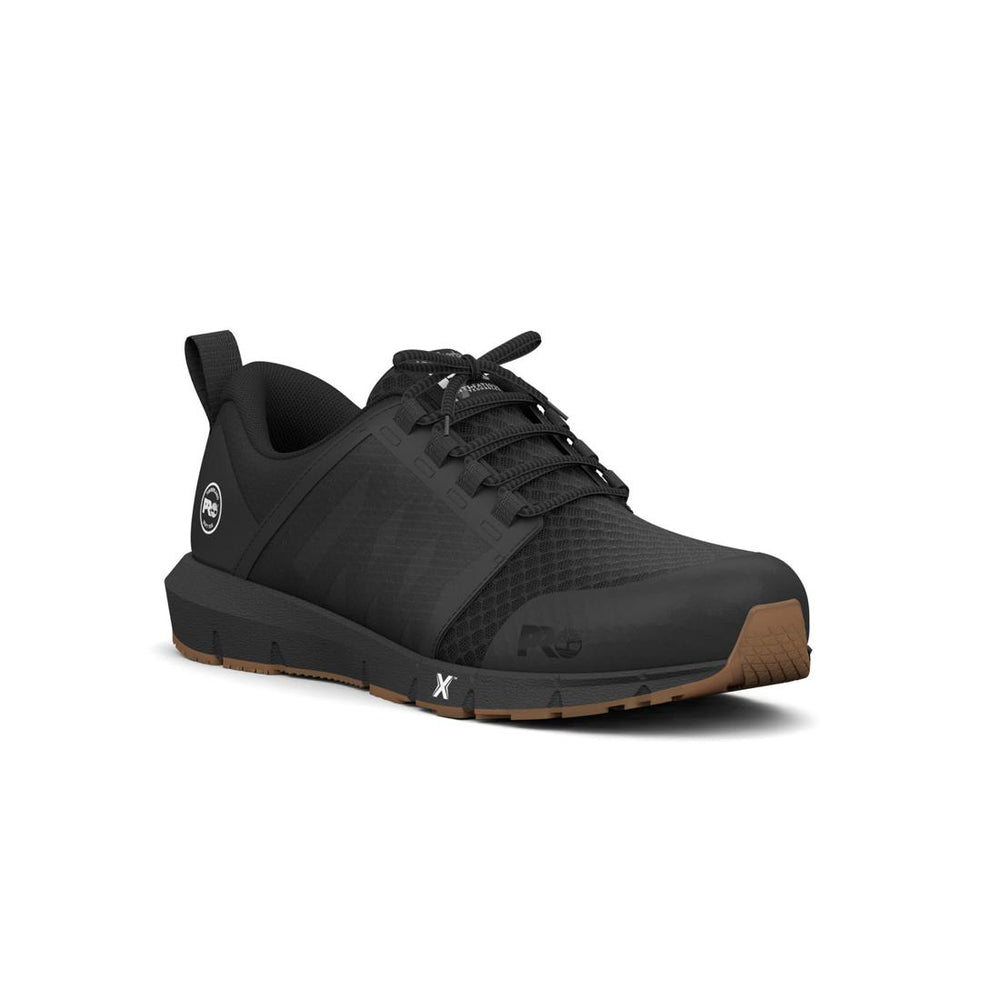 Timberland Pro Radius Soft-Toe Shoe Black Medial View