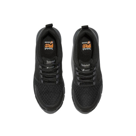 Timberland Pro Women's Radius Composite-Toe Work Shoe Black Front-upper View