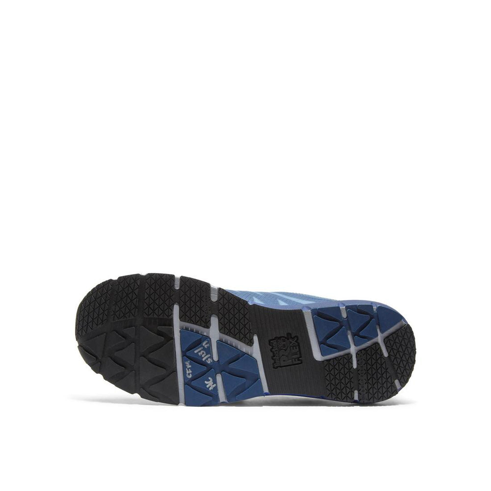 Timberland Pro Women's Radius Composite-Toe Work Shoe Blue Sole View