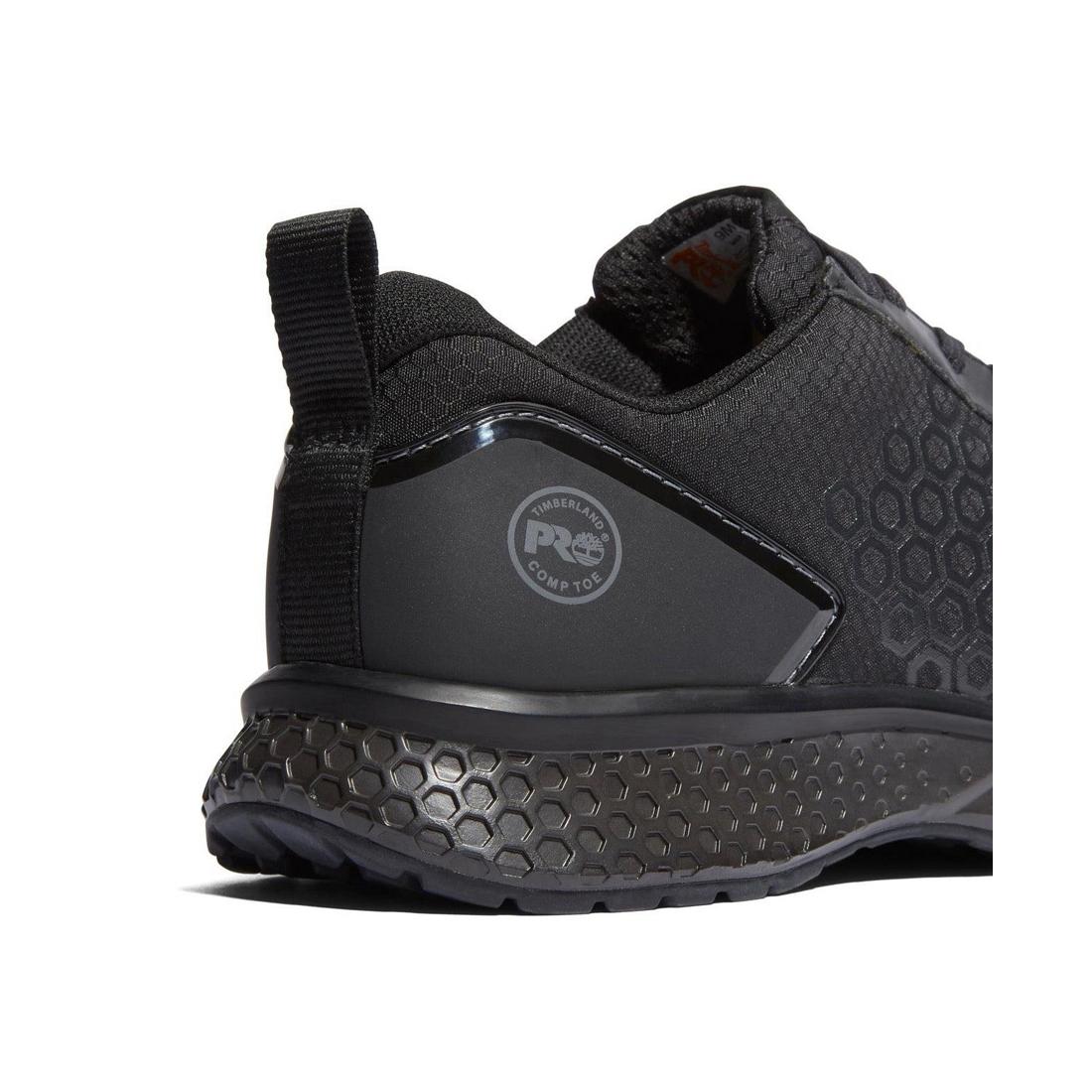 Timberland Pro Reaxion Composite-Toe Work Shoe Black View