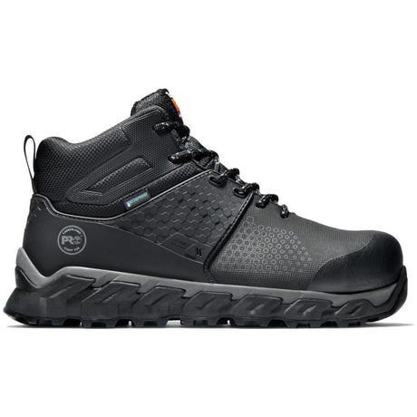Timberland Pro Ridgework Composite-Toe Waterproof Work Boot Black Profile View