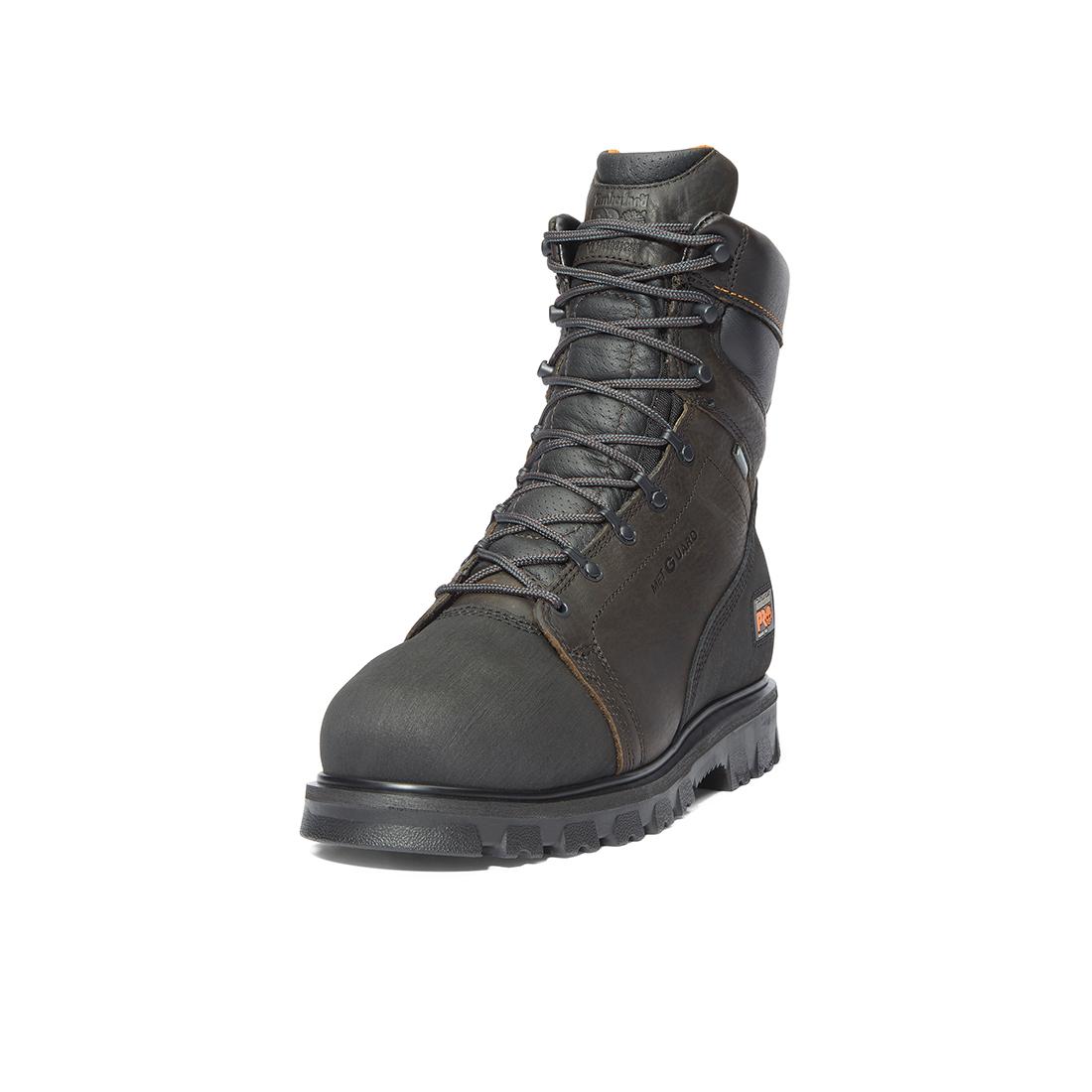 Timberland Pro Rigmaster Img 8-Inch Waterproof Alloy-Toe Work Boot Brown Detail View