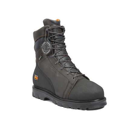 Timberland Pro Rigmaster Img 8-Inch Waterproof Alloy-Toe Work Boot Brown Medial View