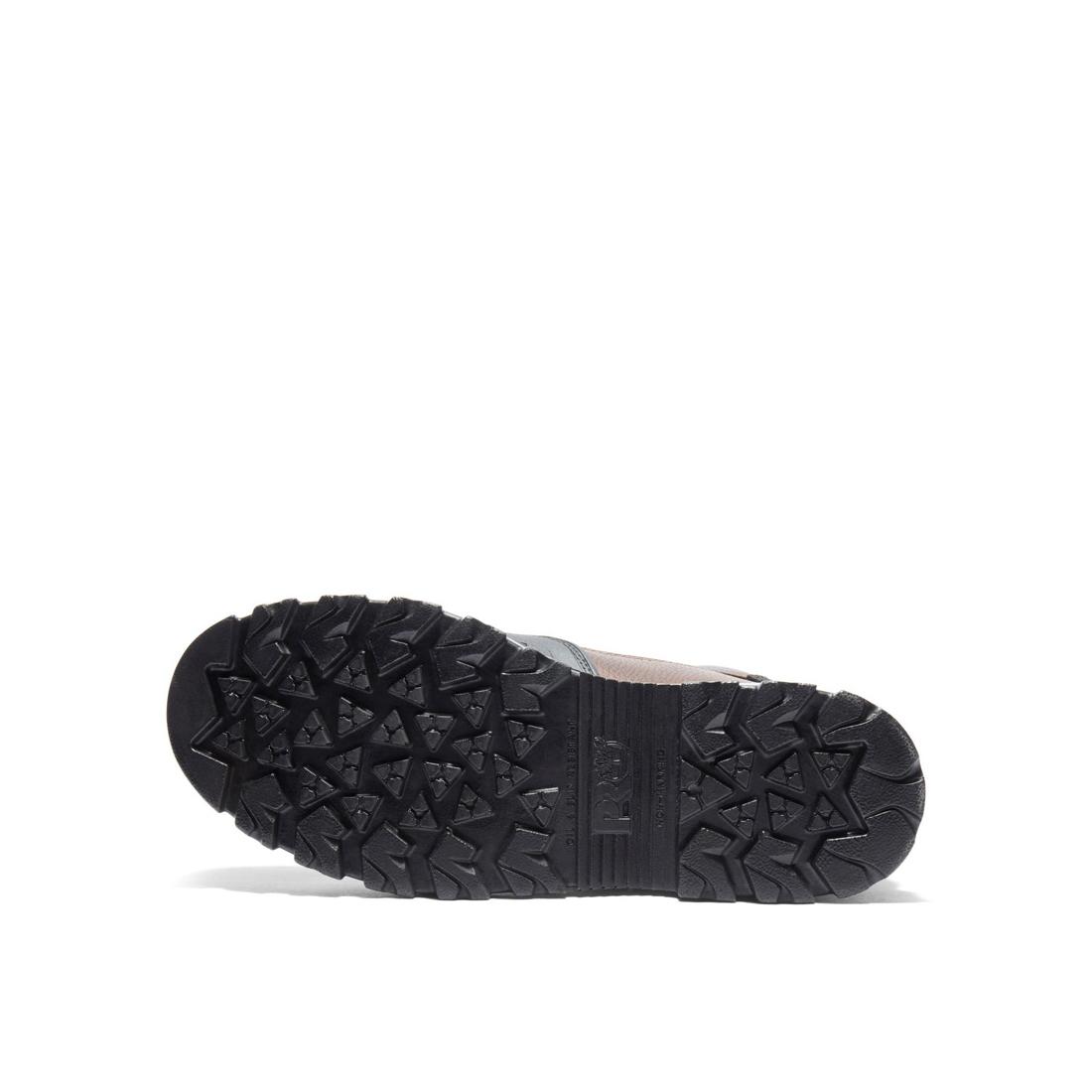 Timberland Pro Rigmaster 6 Inch Steel-Toe Waterproof Work Boot Brown Sole View