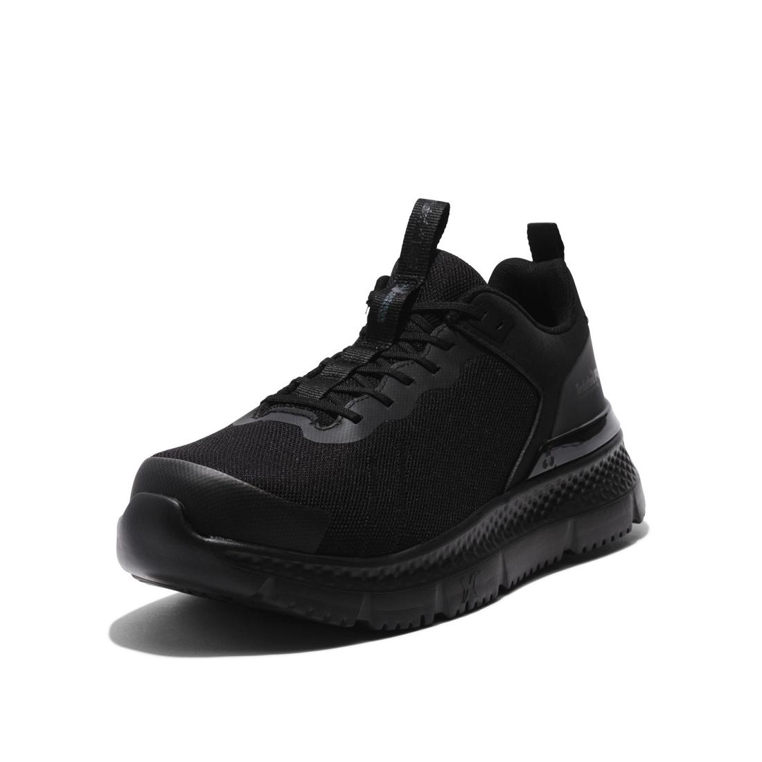 Timberland Pro Setra Composite-Toe Work Shoe Black Detail View