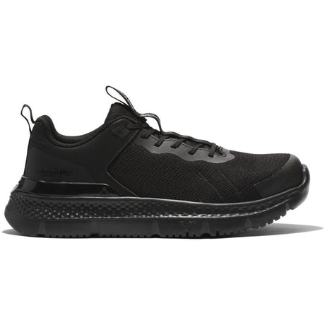 Timberland Pro Setra Composite-Toe Work Shoe Black Profile View
