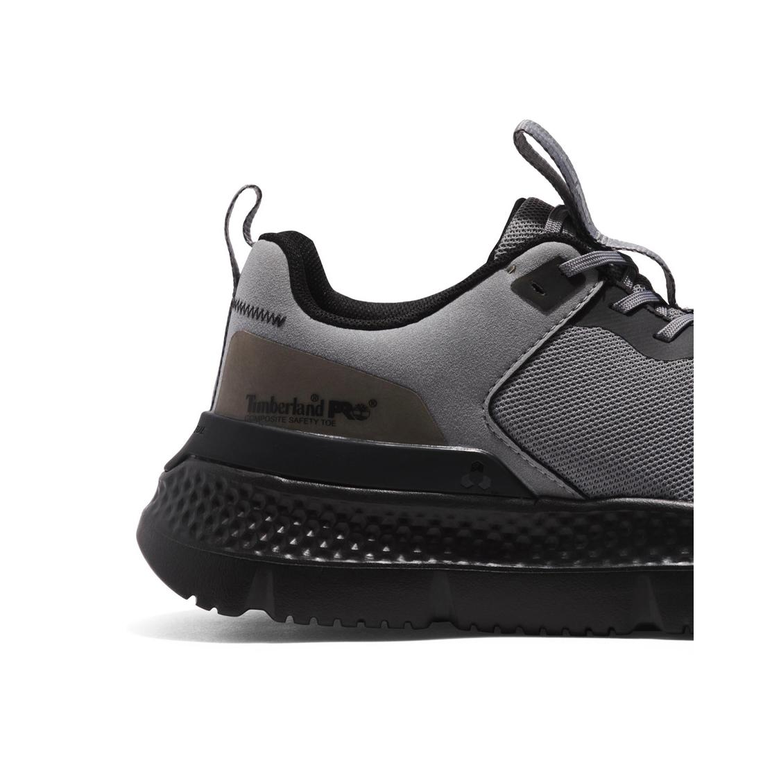 Timberland Pro Setra Composite-Toe Work Shoe Grey View