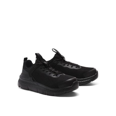Timberland Pro Women's Setra Composite-Toe Work Shoe Black Angled View