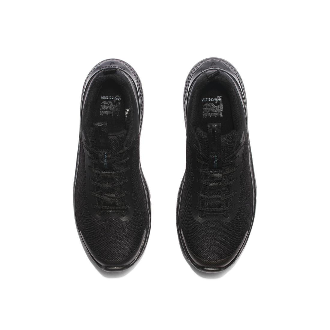 Timberland Pro Women's Setra Composite-Toe Work Shoe Black Front-upper View