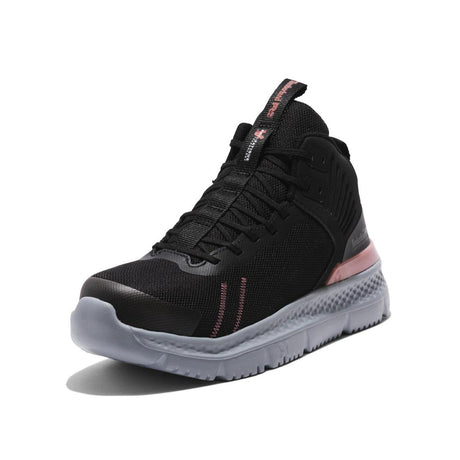 Timberland Pro Women's Setra Composite-Toe Work Shoe Black/Grey Detail View