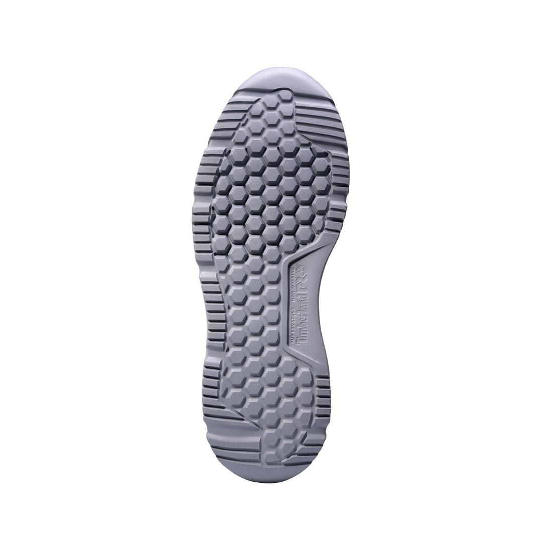 Timberland Pro Women's Setra Composite-Toe Work Shoe Black/Grey Sole View