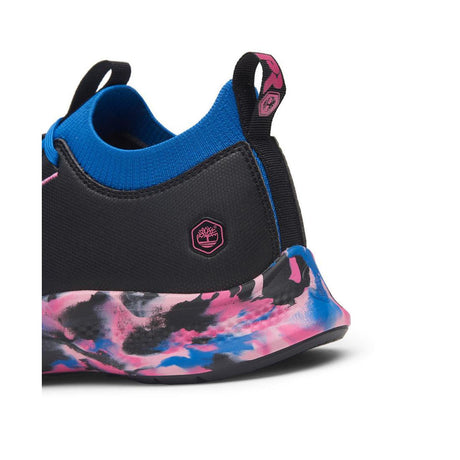 Timberland Pro Women's Solace MAX Slip Resistant Shoe Black/Blue View