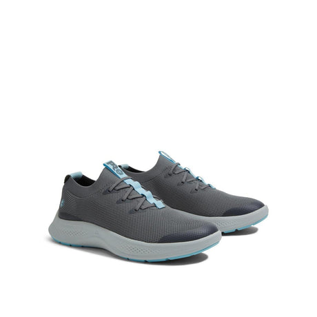 Timberland Pro Women's Solace Soft-Toe Slip-On Shoe Grey Angled View