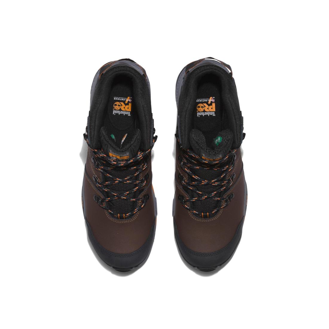 Timberland Pro Switchback 6 Inch Composite-Toe Waterproof Work Boot Brown Front-upper View