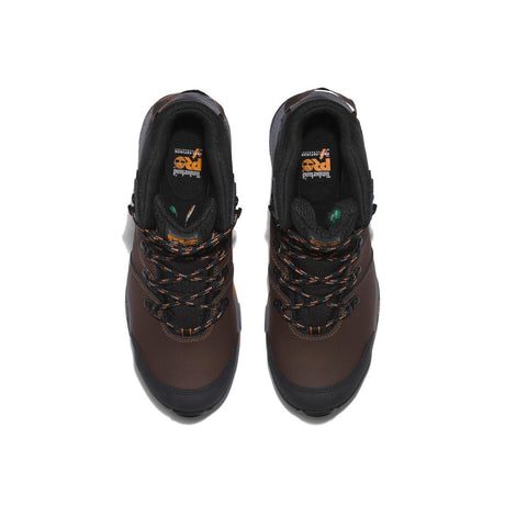 Timberland Pro Switchback 6 Inch Composite-Toe Waterproof Work Boot Brown Front-upper View