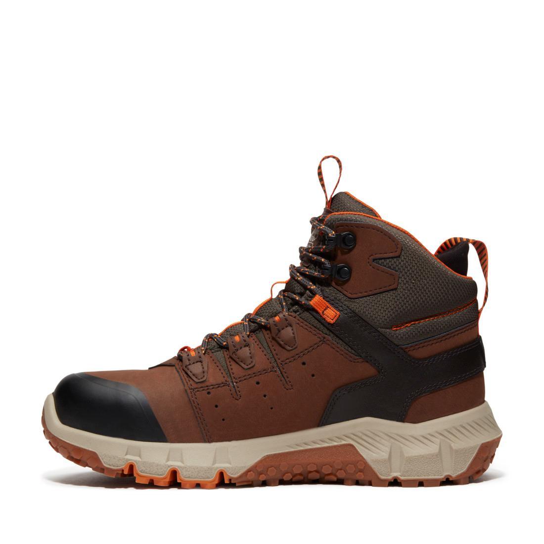 Timberland Pro Tempe Waterproof Alloy Toe Work Boots Brown View