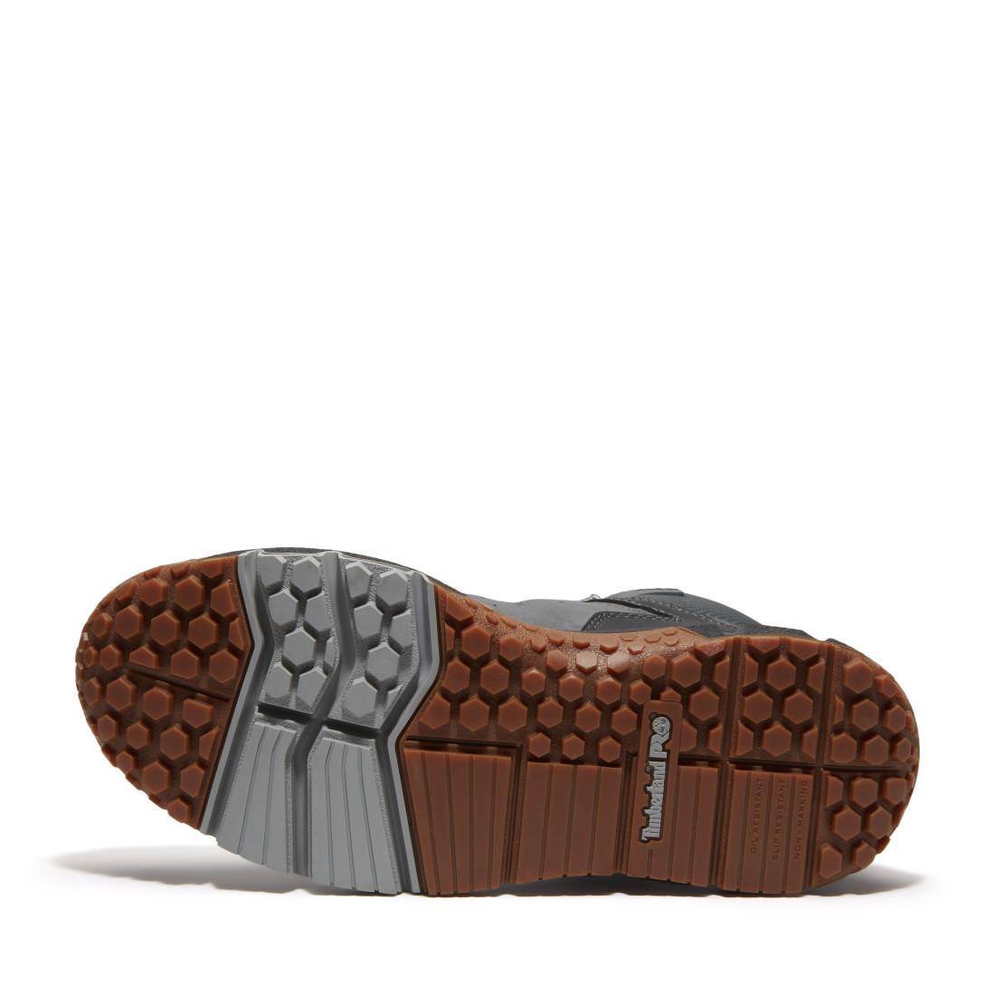 Timberland Pro Tempe Waterproof Alloy Toe Work Boots Grey Sole View