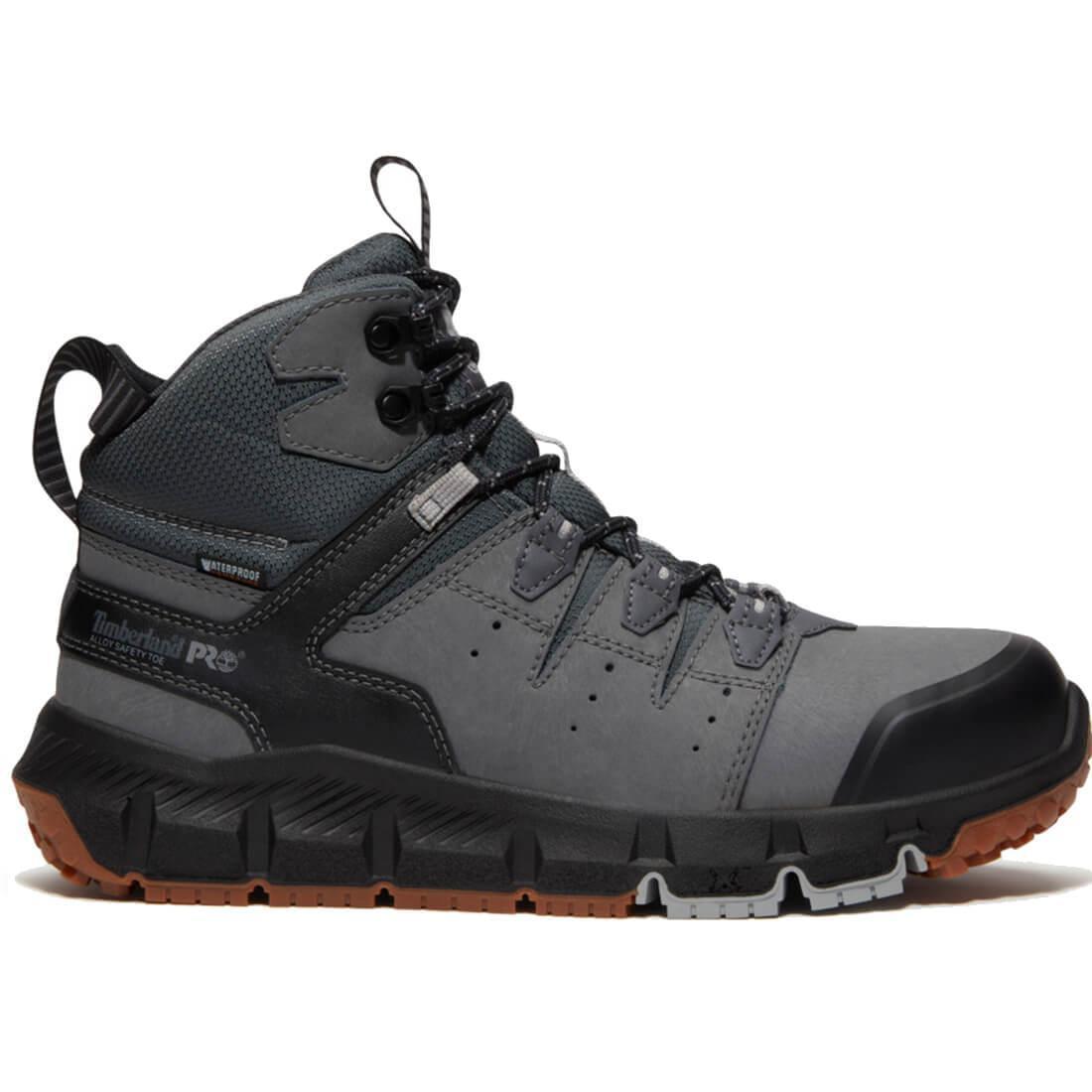 Timberland Pro Tempe Waterproof Alloy Toe Work Boots Profile View