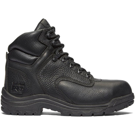 Timberland Pro Women's Titan Alloy-Toe Work Boot Black Profile View