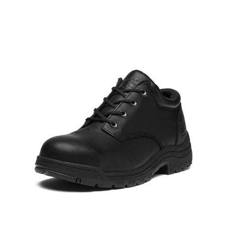 Timberland Pro Titan Alloy-Toe Oxford Work Shoe Black Detail View