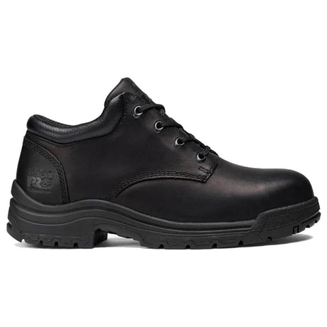 Timberland Pro Titan Alloy-Toe Oxford Work Shoe Black Profile View
