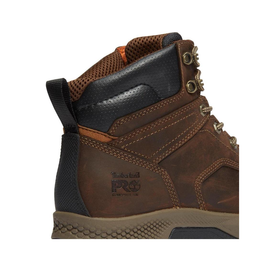 Timberland Pro Titan Ev 6 Inch Composite-Toe Work Boot Brown View