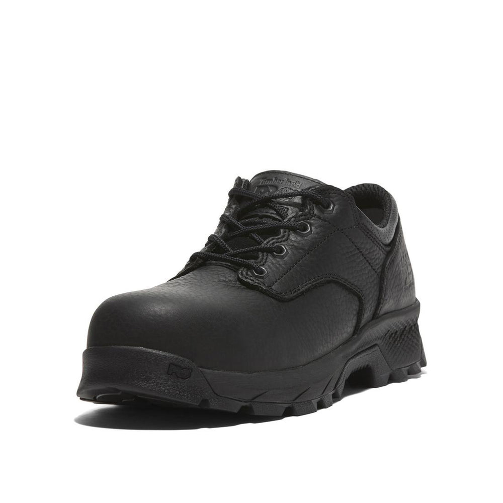 Timberland Pro Titan Ev Composite-Toe Oxford Work Shoe Black Detail View