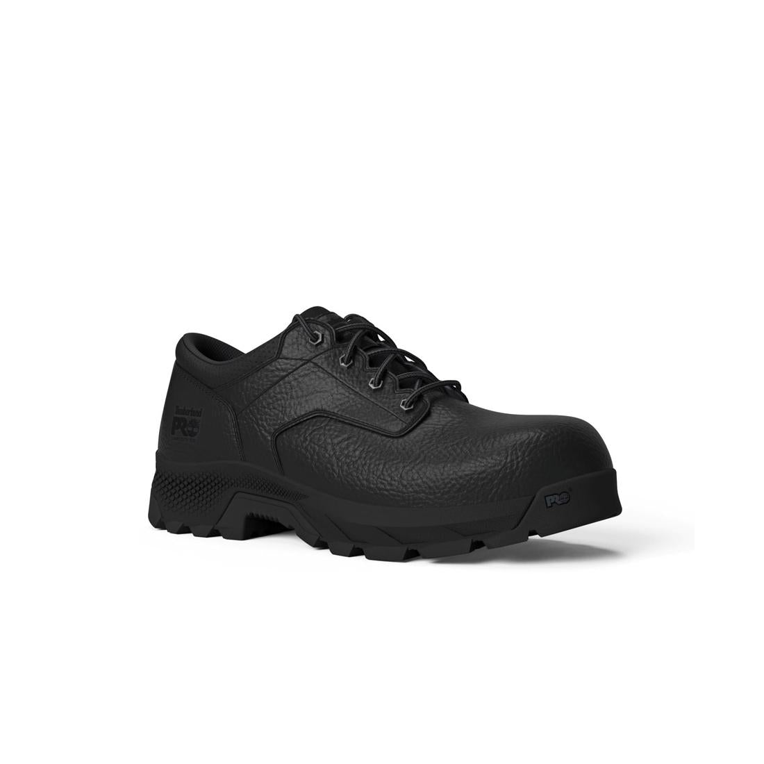 Timberland Pro Titan Ev Composite-Toe Oxford Work Shoe Black Medial View