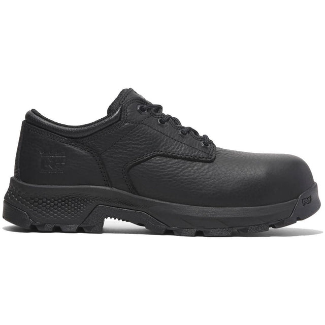 Timberland Pro Titan Ev Composite-Toe Oxford Work Shoe Black Profile View