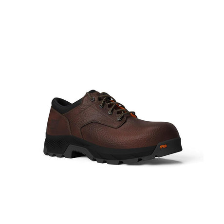 Timberland Pro Titan Ev Composite-Toe Oxford Work Shoe Brown Medial View