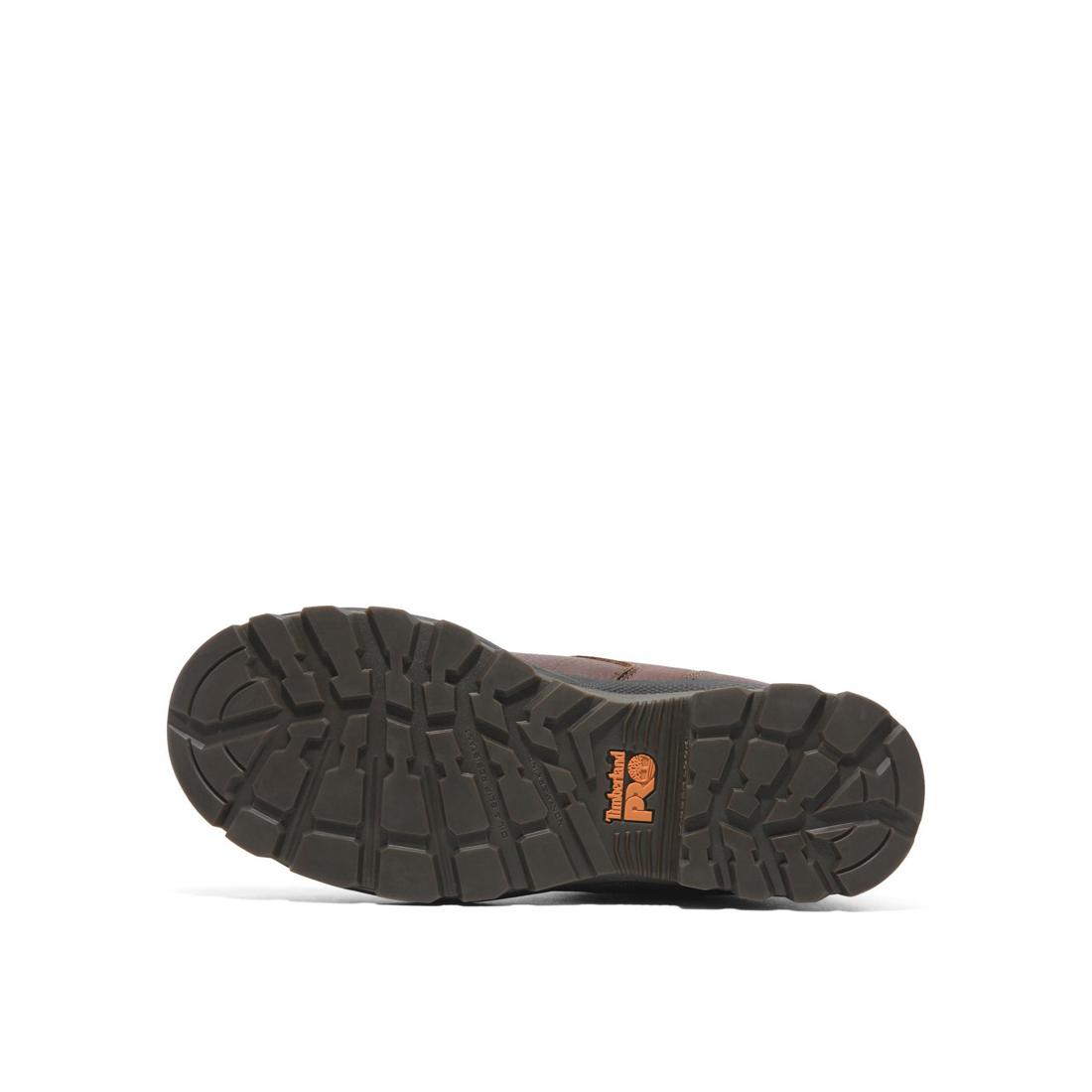 Timberland Pro Titan Ev Composite-Toe Oxford Work Shoe Brown Sole View