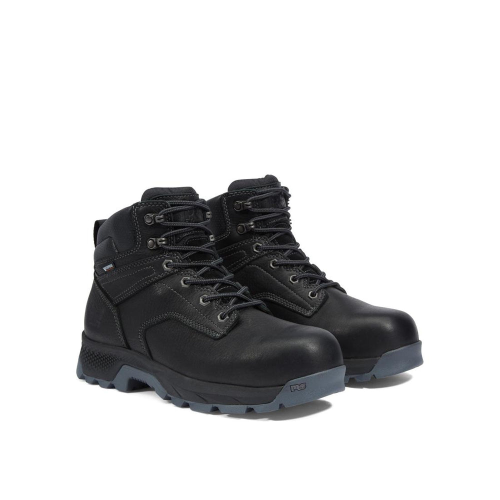 Timberland Pro Titan EV 6 Inch Composite-Toe Waterproof Work Boot Black Detail View