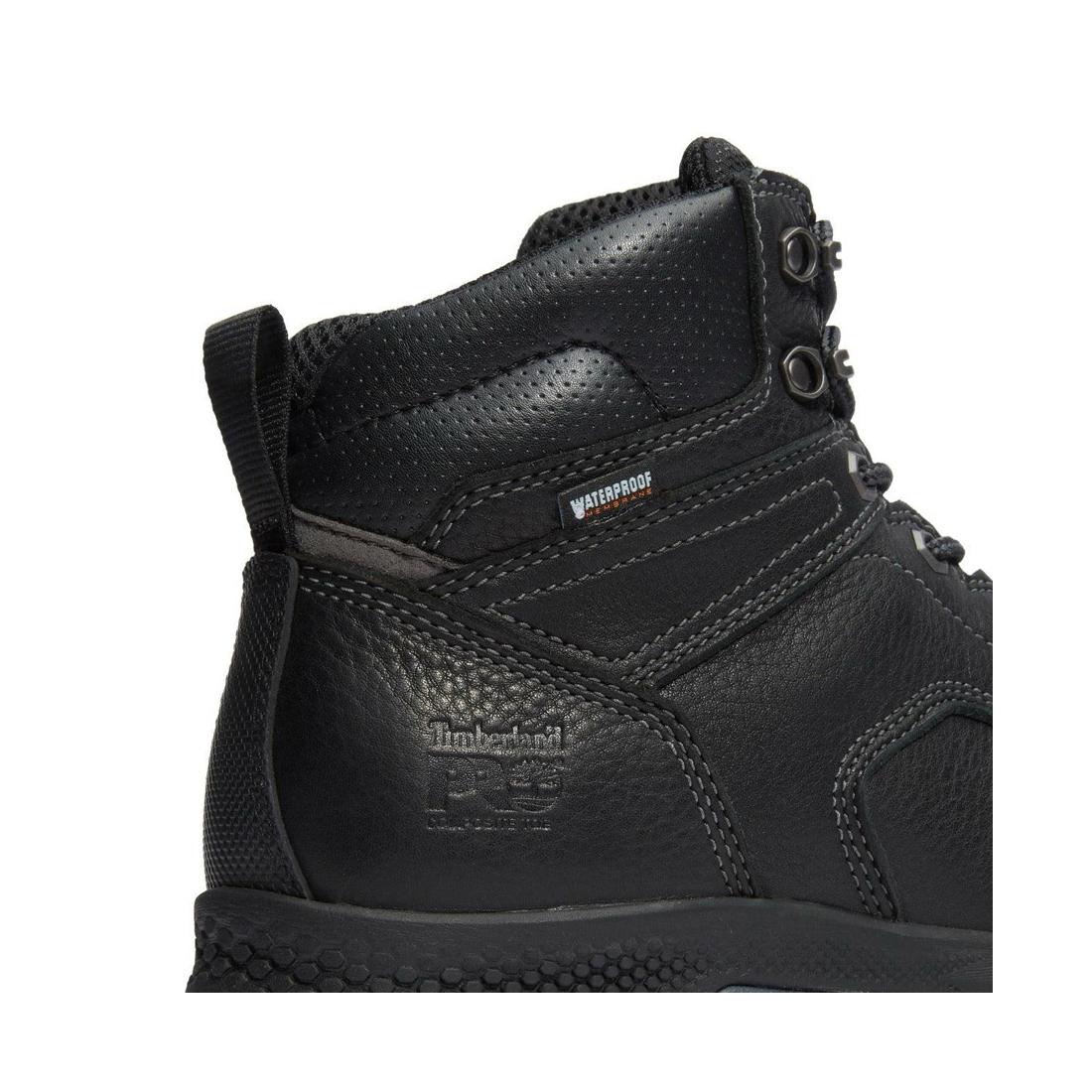 Timberland Pro Titan EV 6 Inch Composite-Toe Waterproof Work Boot Black View