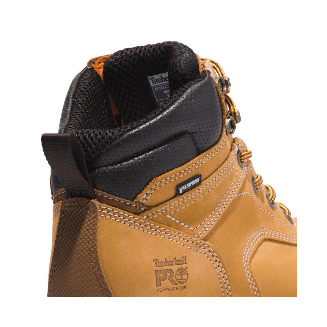 Timberland Pro Titan Ev 6 Inch Composite-Toe Waterproof Work Boot Wheat View