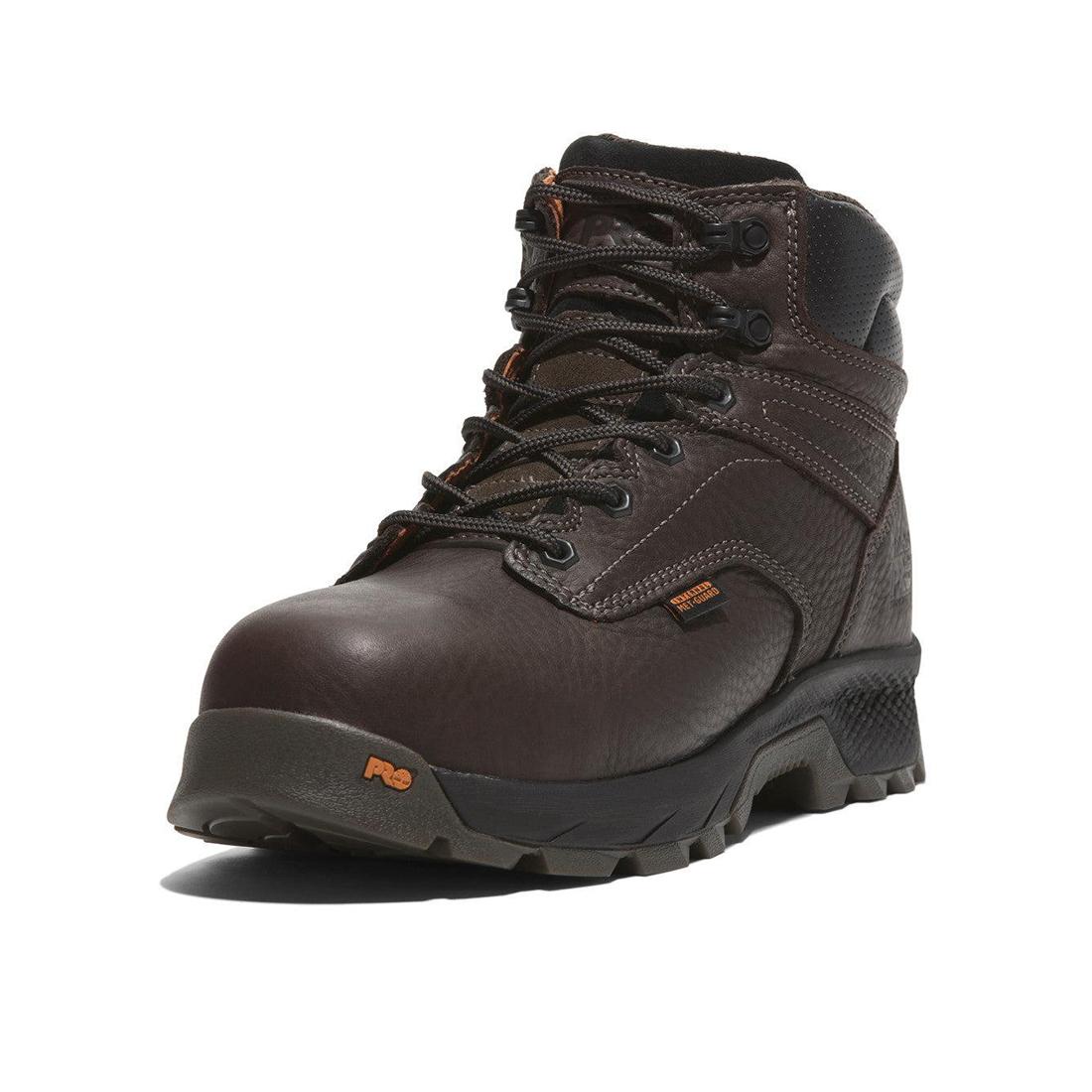 Timberland Pro Women's Titan® Img 6-Inch Composite-Toe Work Boot Women'S Brown Detail View