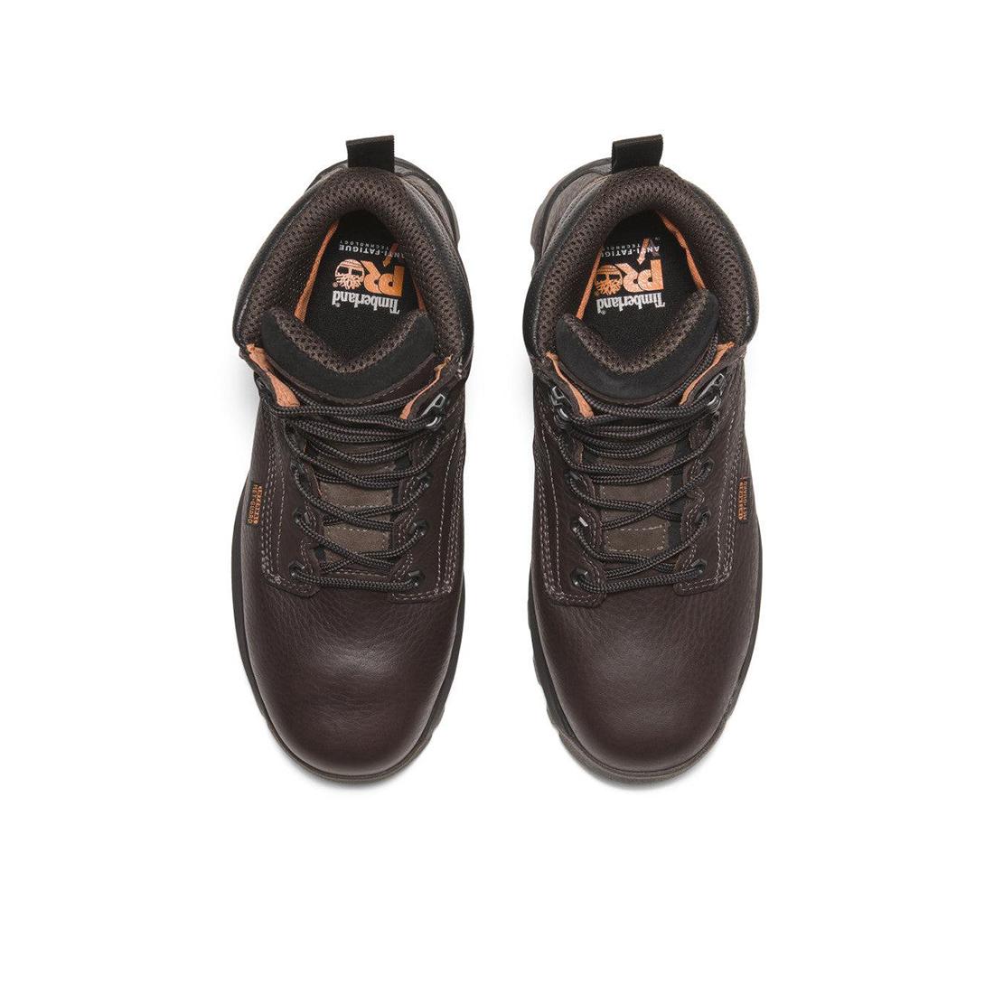 Timberland Pro Women's Titan® Img 6-Inch Composite-Toe Work Boot Women'S Brown Front-upper View