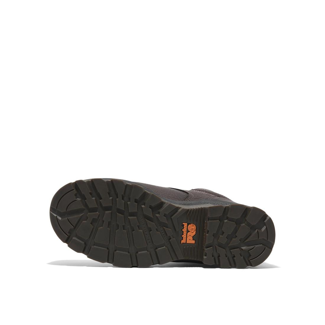 Timberland Pro Titan Ev 6 Inch Composite-Toe Work Boot Dark Brown Sole View