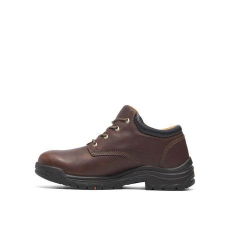 Timberland Pro Titan Soft-Toe Oxford Shoe Brown Angled View