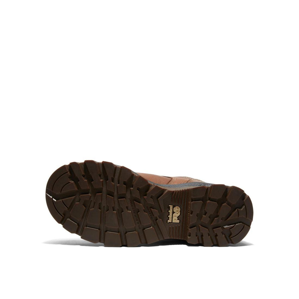 Timberland Pro Women's Titan EV 6 Inch Composite-Toe Waterproof Work Boot Brown Sole View