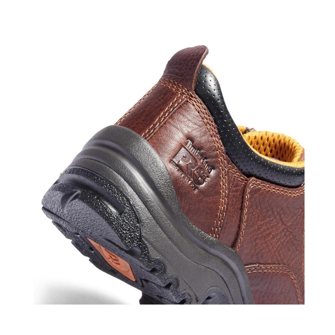 Timberland Pro Women's Titan Alloy-Toe Oxford Work Shoe Brown View