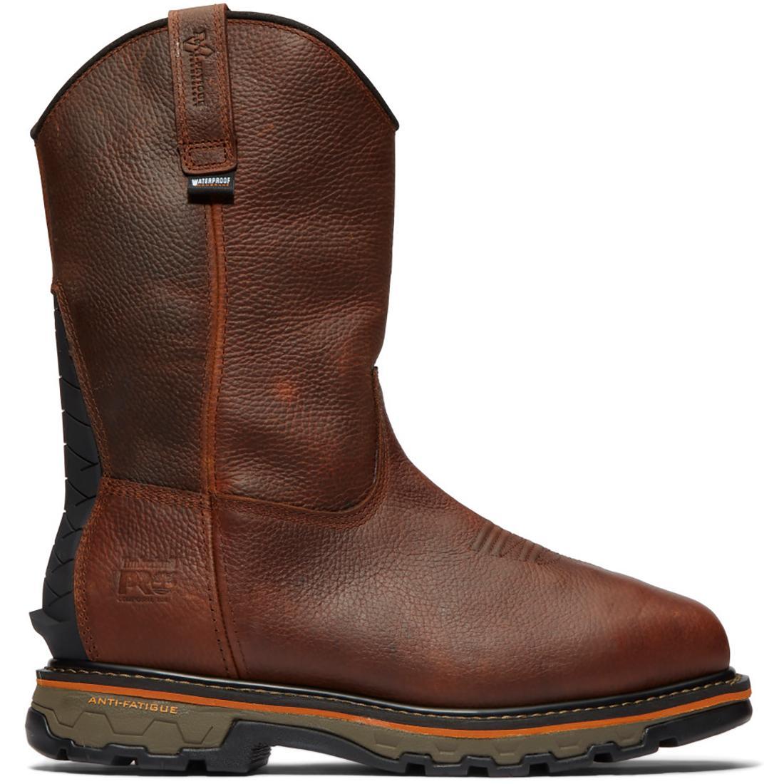 Timberland Pro True Grit Pullon Img Nt Waterproof Brown Profile View
