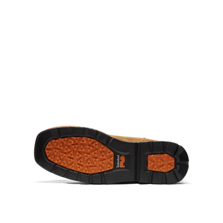 Timberland Pro True Grit Composite-Toe Waterproof Pull-on Work Boot Brown Sole View