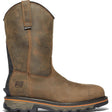 Timberland Pro True Grit Composite- Toe Waterproof Pull-On Work Boot Brown Profile View
