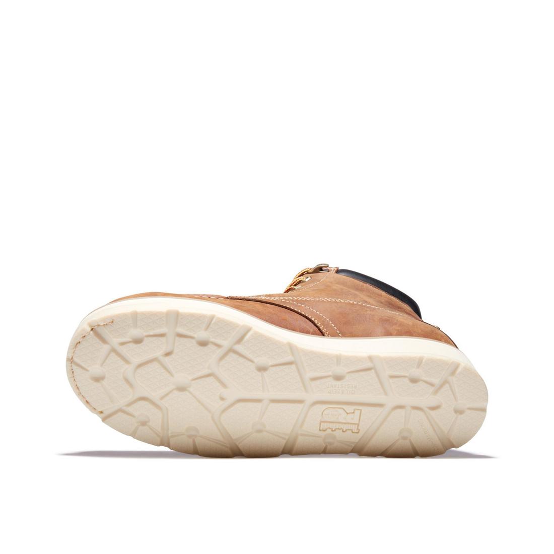 Timberland Pro Gridworks Unisex 6 Inch Alloy-Toe Waterproof Work Boot Sole View