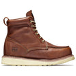 Timberland Pro Wedge 6 Inch Soft-Toe Boot Brown Profile View