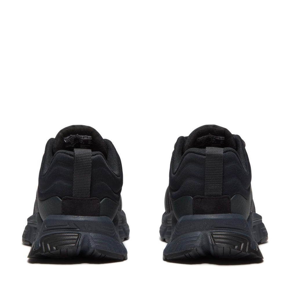 Timberland Pro XR-1 Alloy Toe Work Shoes Black Back-Heel View