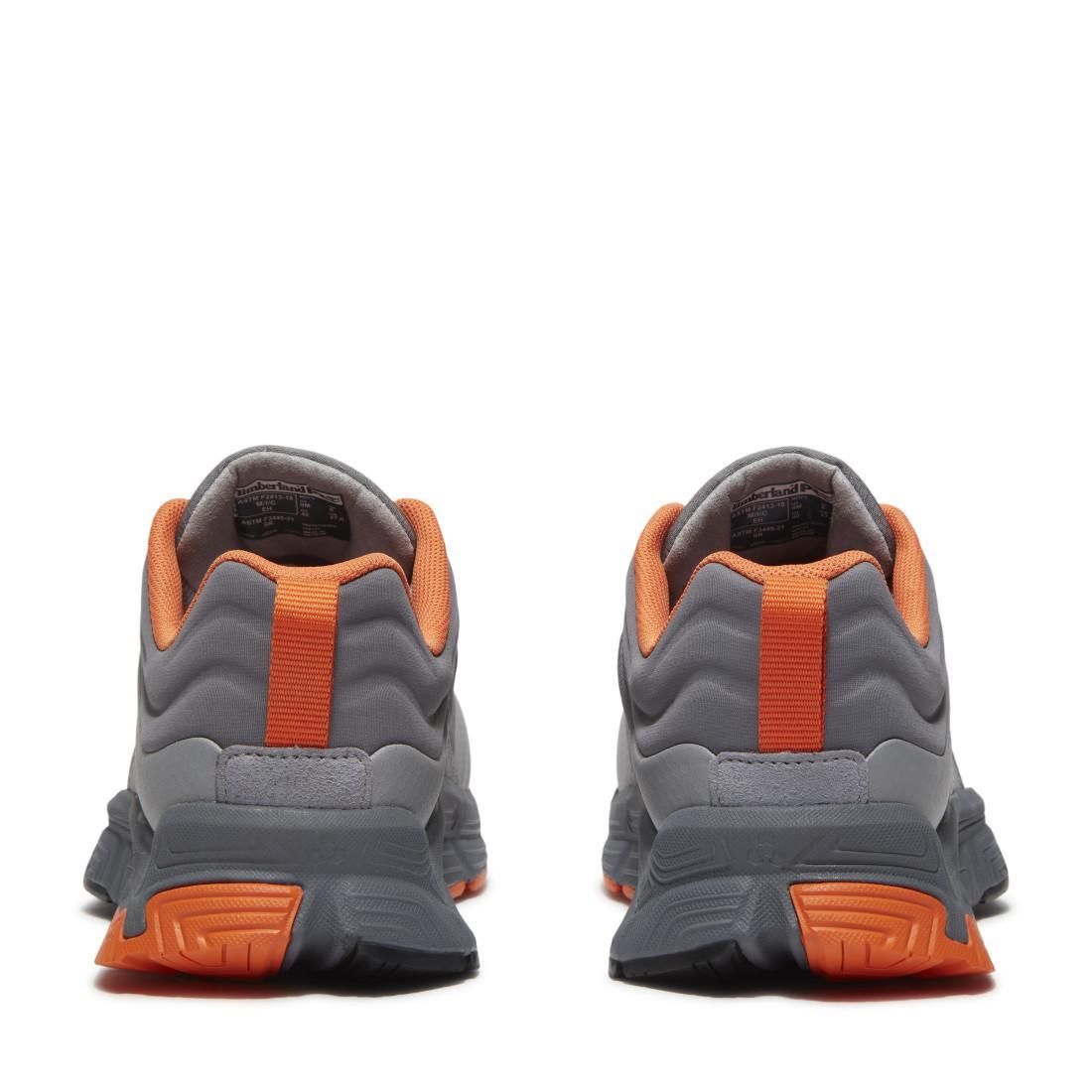 Timberland Pro XR-1 Alloy Toe Work Shoes Grey Heel-Back View