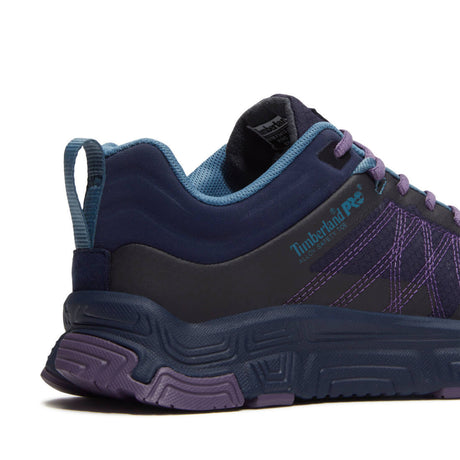 Timberland Pro XR-1 Women’s Alloy Toe Work Shoes Dark Purple Detail View