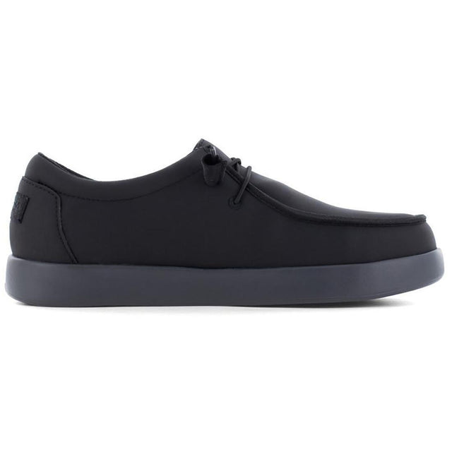 Volcom photo Chill Composite-Toe Static Dissipative Casual Work Shoe Black Profile View